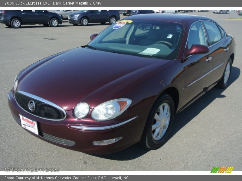 Dark Garnet Metallic / Gray 2006 Buick LaCrosse CXL