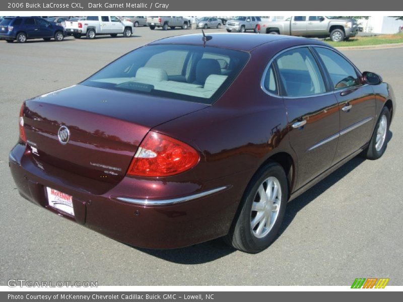 Dark Garnet Metallic / Gray 2006 Buick LaCrosse CXL