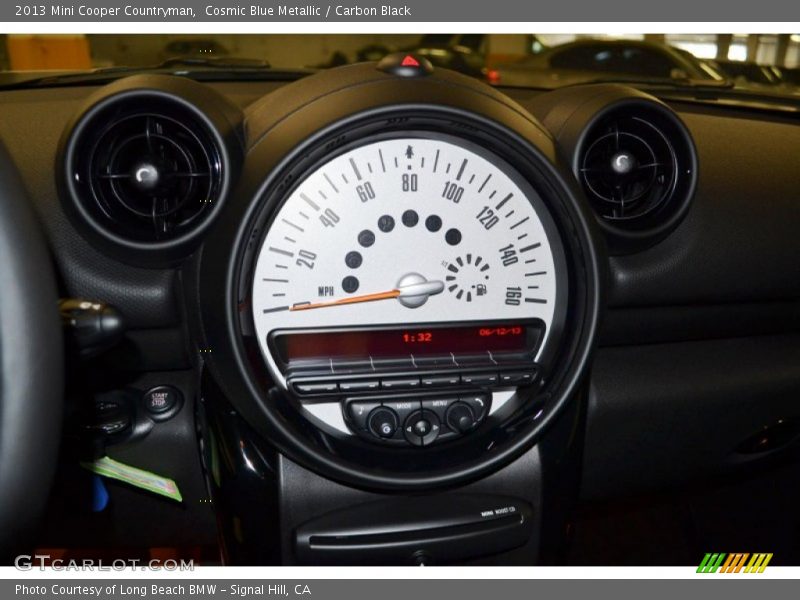Cosmic Blue Metallic / Carbon Black 2013 Mini Cooper Countryman