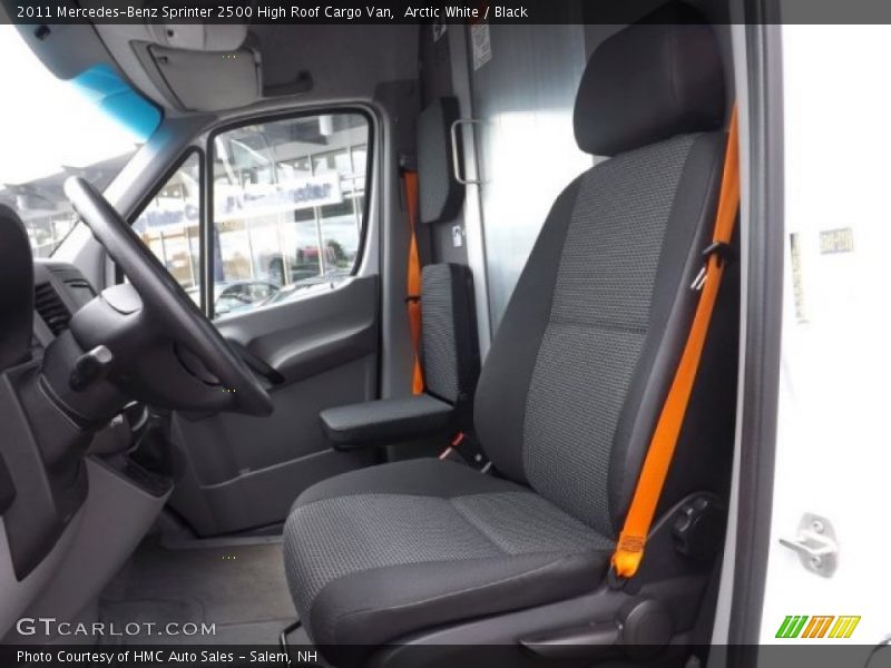 Arctic White / Black 2011 Mercedes-Benz Sprinter 2500 High Roof Cargo Van