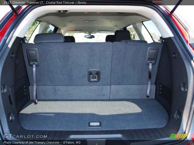 Crystal Red Tintcoat / Ebony 2013 Chevrolet Traverse LT