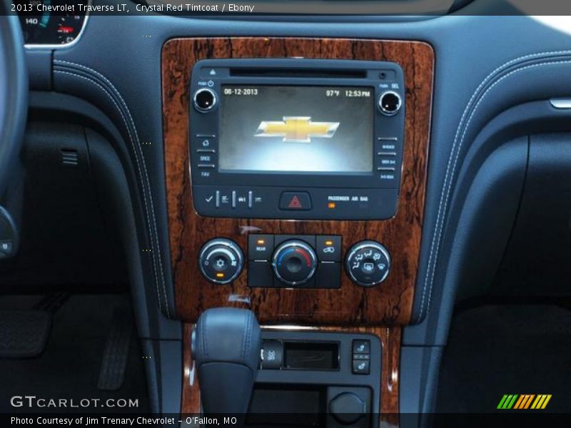 Crystal Red Tintcoat / Ebony 2013 Chevrolet Traverse LT