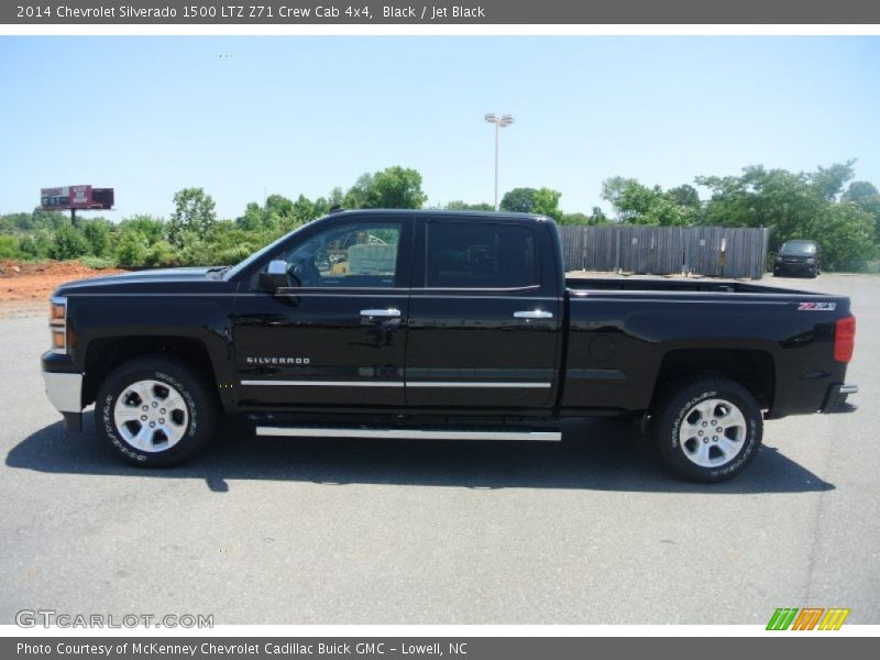 Black / Jet Black 2014 Chevrolet Silverado 1500 LTZ Z71 Crew Cab 4x4