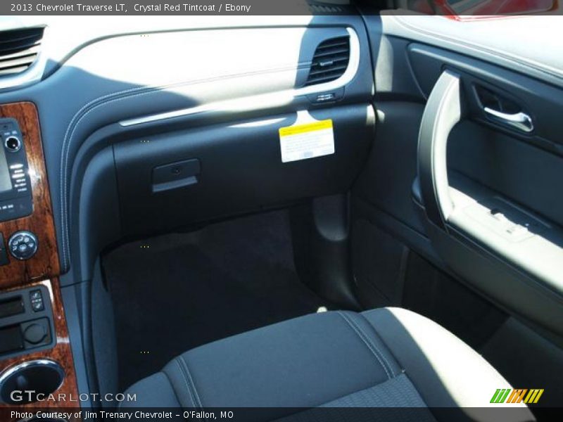 Crystal Red Tintcoat / Ebony 2013 Chevrolet Traverse LT
