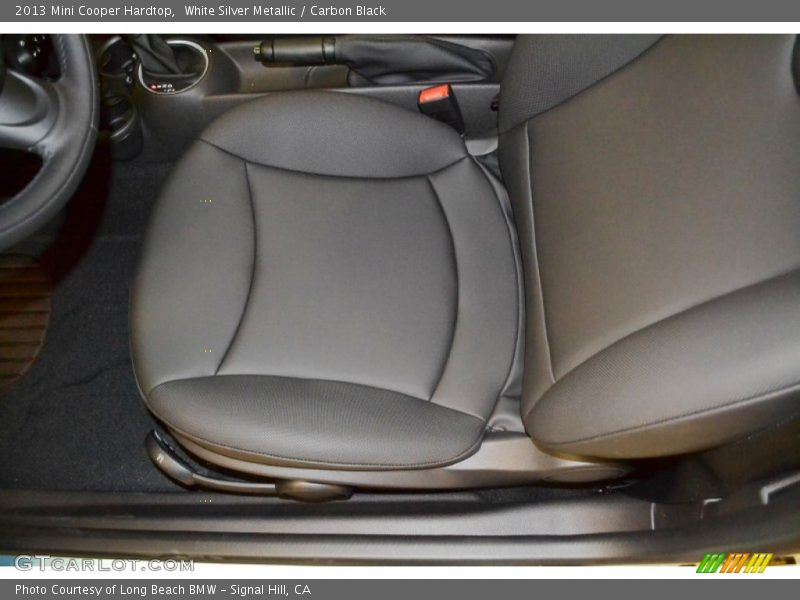 White Silver Metallic / Carbon Black 2013 Mini Cooper Hardtop
