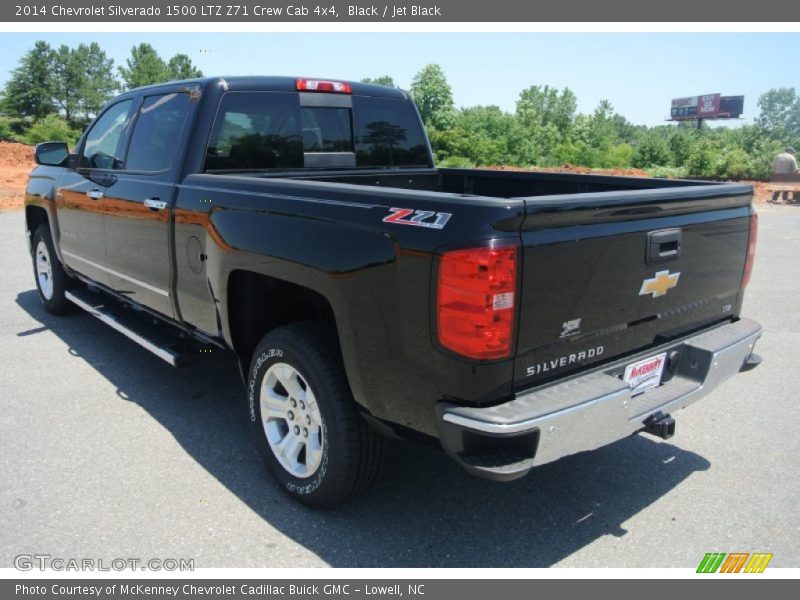 Black / Jet Black 2014 Chevrolet Silverado 1500 LTZ Z71 Crew Cab 4x4