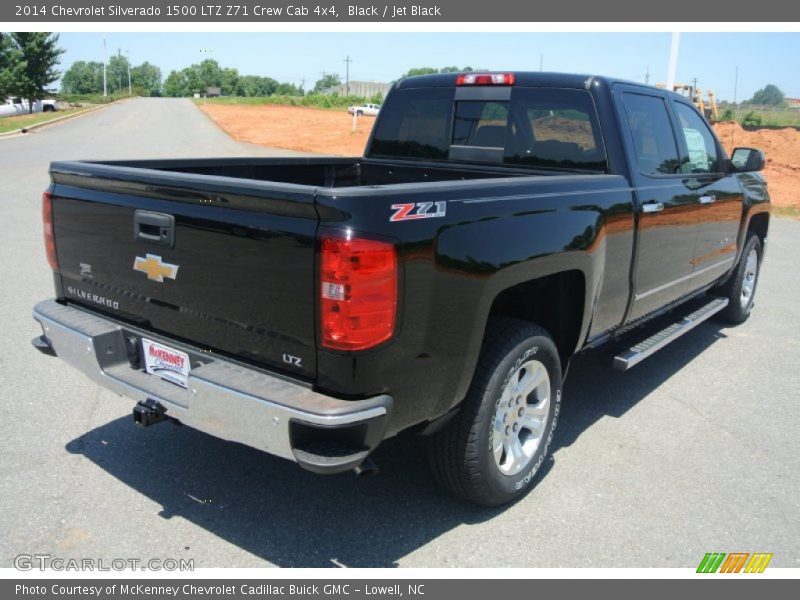 Black / Jet Black 2014 Chevrolet Silverado 1500 LTZ Z71 Crew Cab 4x4