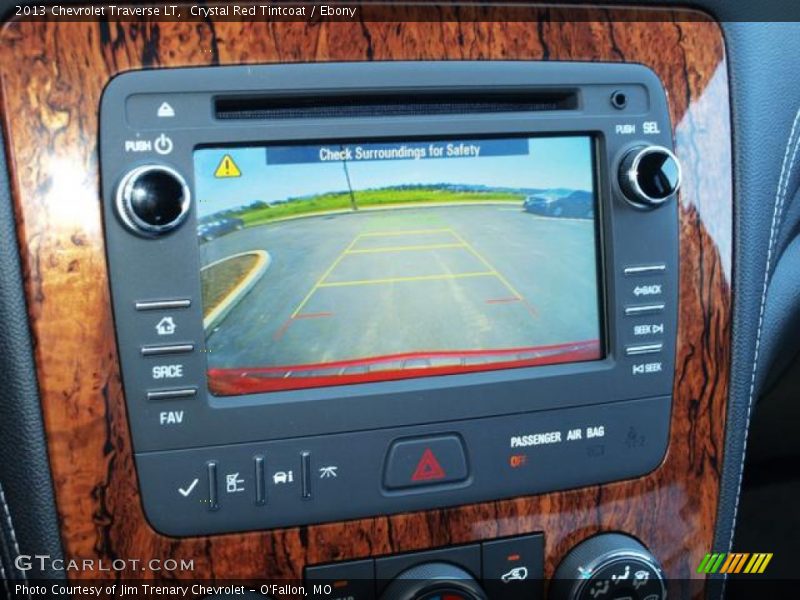 Crystal Red Tintcoat / Ebony 2013 Chevrolet Traverse LT