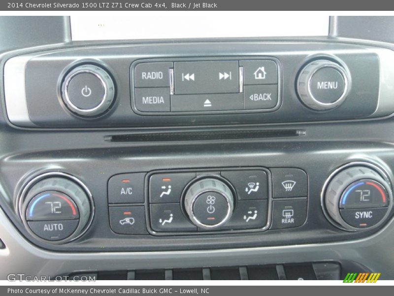 Controls of 2014 Silverado 1500 LTZ Z71 Crew Cab 4x4