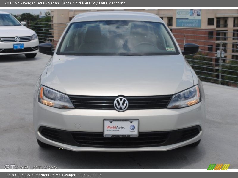 White Gold Metallic / Latte Macchiato 2011 Volkswagen Jetta S Sedan