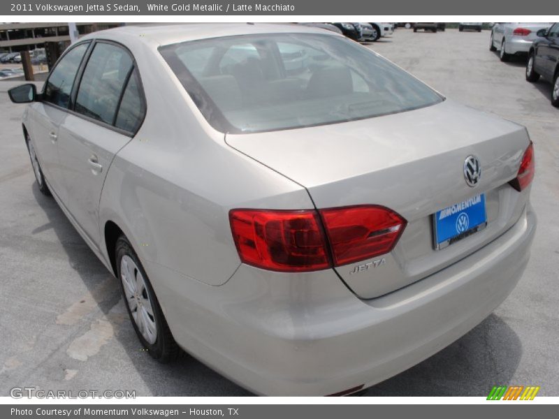 White Gold Metallic / Latte Macchiato 2011 Volkswagen Jetta S Sedan