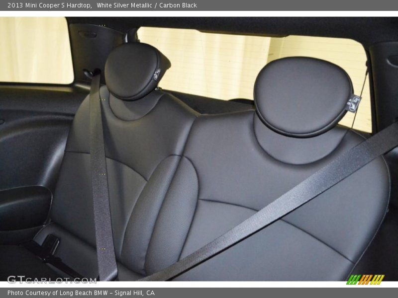 White Silver Metallic / Carbon Black 2013 Mini Cooper S Hardtop