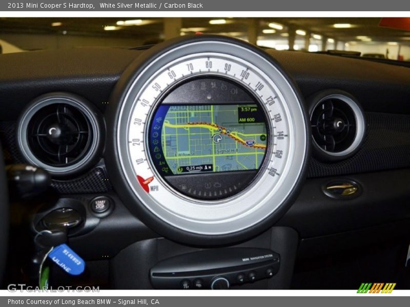 White Silver Metallic / Carbon Black 2013 Mini Cooper S Hardtop