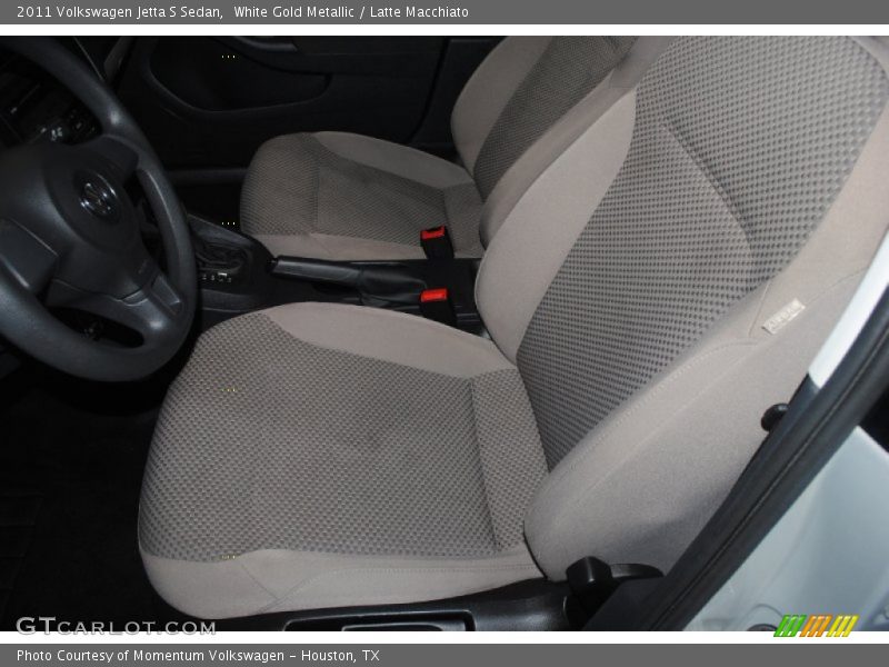 White Gold Metallic / Latte Macchiato 2011 Volkswagen Jetta S Sedan