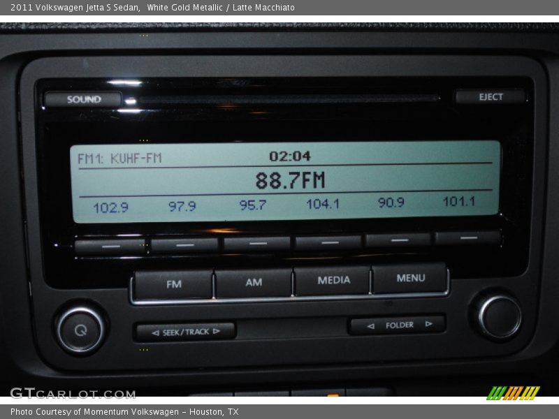 White Gold Metallic / Latte Macchiato 2011 Volkswagen Jetta S Sedan