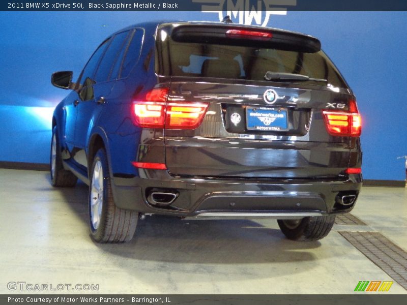 Black Sapphire Metallic / Black 2011 BMW X5 xDrive 50i