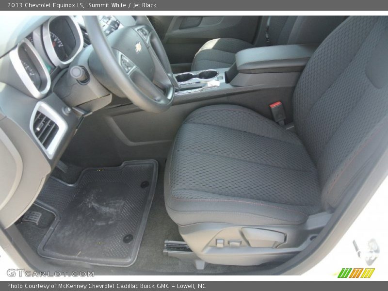 Summit White / Jet Black 2013 Chevrolet Equinox LS