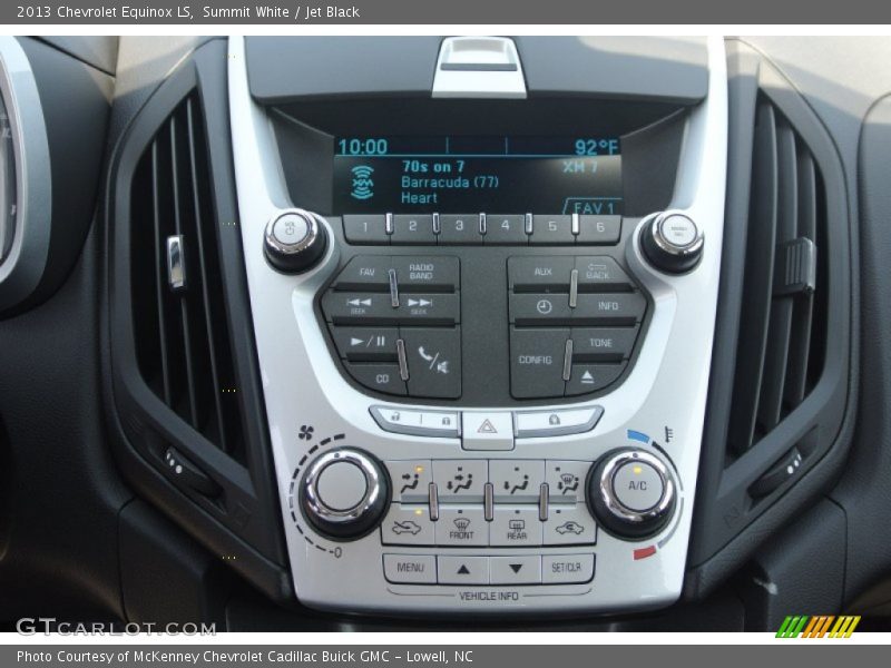 Summit White / Jet Black 2013 Chevrolet Equinox LS