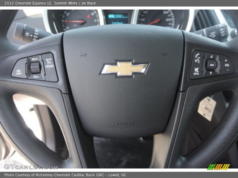 Summit White / Jet Black 2013 Chevrolet Equinox LS