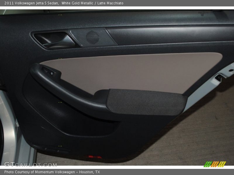 White Gold Metallic / Latte Macchiato 2011 Volkswagen Jetta S Sedan