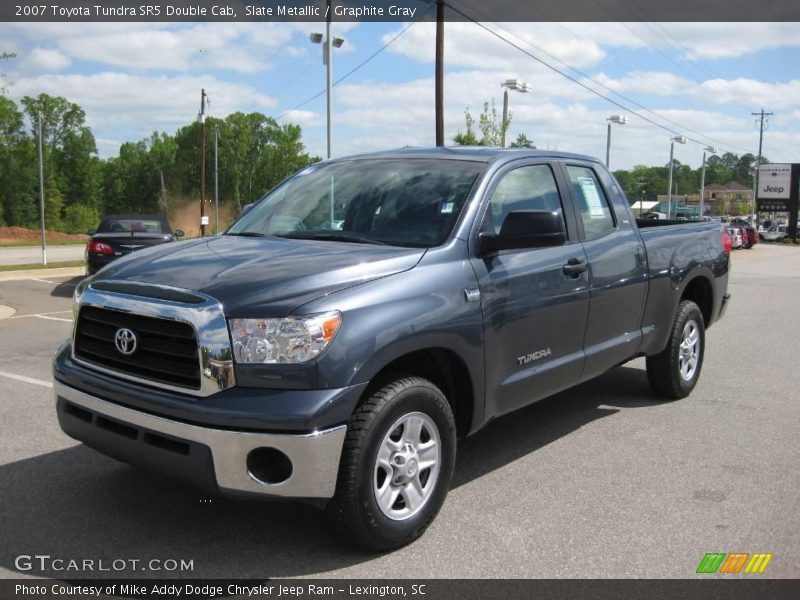 Slate Metallic / Graphite Gray 2007 Toyota Tundra SR5 Double Cab