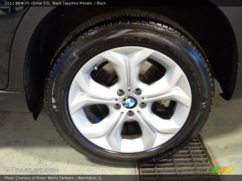 Black Sapphire Metallic / Black 2011 BMW X5 xDrive 50i