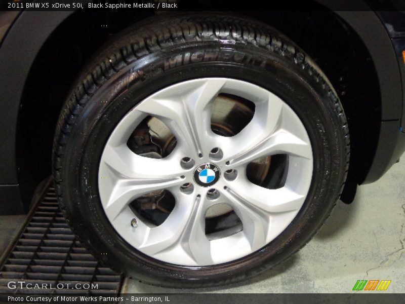 Black Sapphire Metallic / Black 2011 BMW X5 xDrive 50i