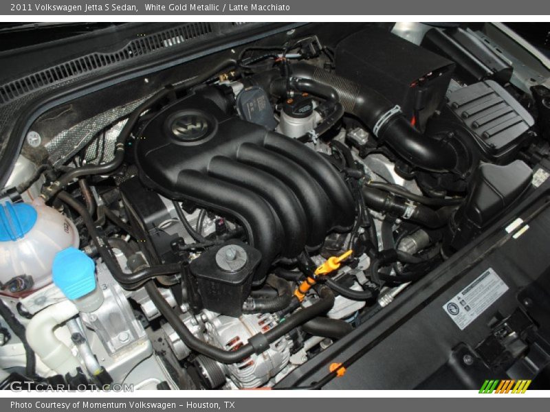 White Gold Metallic / Latte Macchiato 2011 Volkswagen Jetta S Sedan