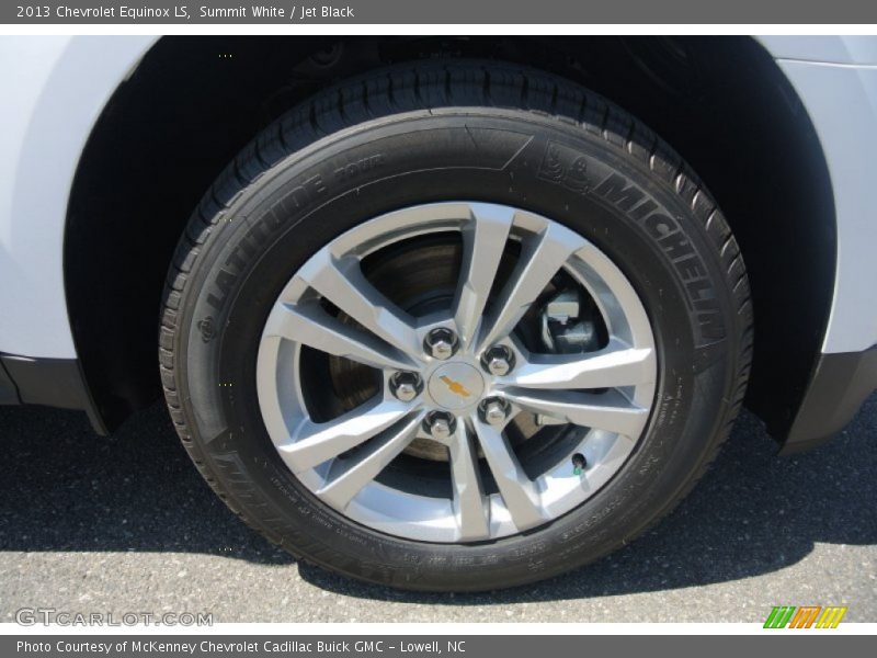 Summit White / Jet Black 2013 Chevrolet Equinox LS