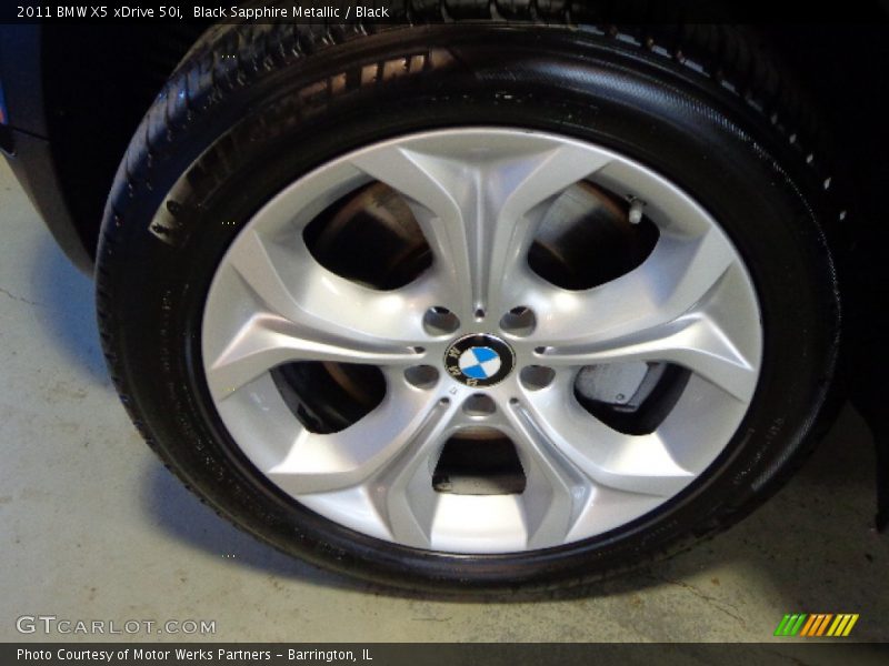 Black Sapphire Metallic / Black 2011 BMW X5 xDrive 50i