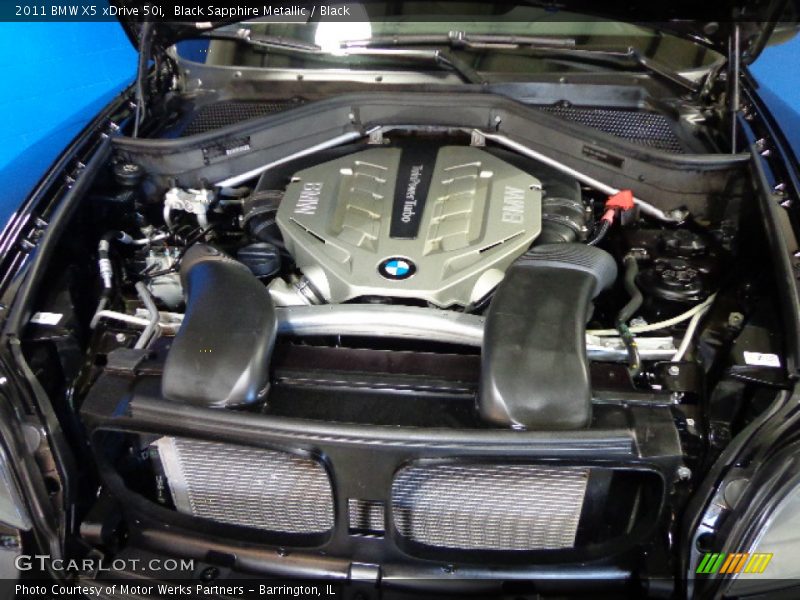 Black Sapphire Metallic / Black 2011 BMW X5 xDrive 50i