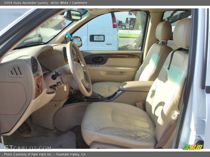 Front Seat of 2004 Ascender Luxury