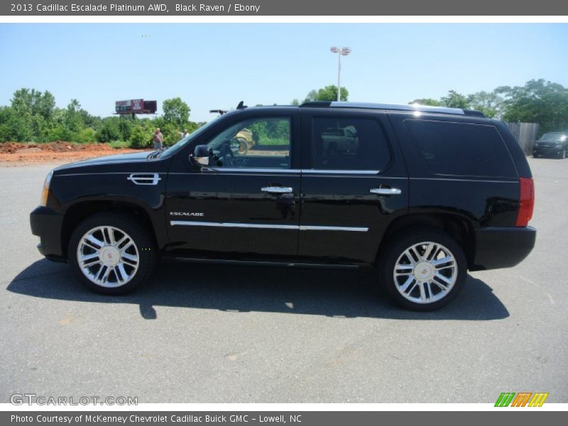 Black Raven / Ebony 2013 Cadillac Escalade Platinum AWD