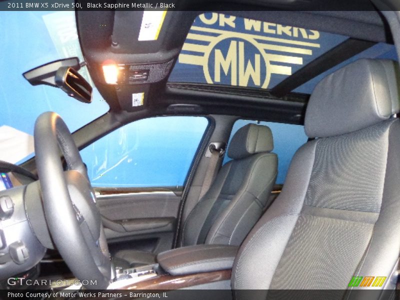 Black Sapphire Metallic / Black 2011 BMW X5 xDrive 50i