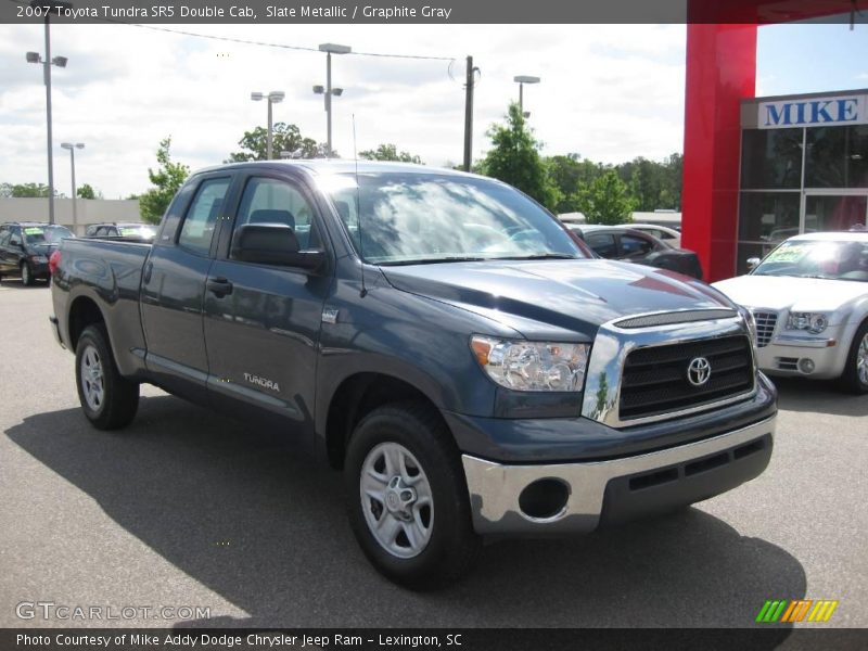 Slate Metallic / Graphite Gray 2007 Toyota Tundra SR5 Double Cab