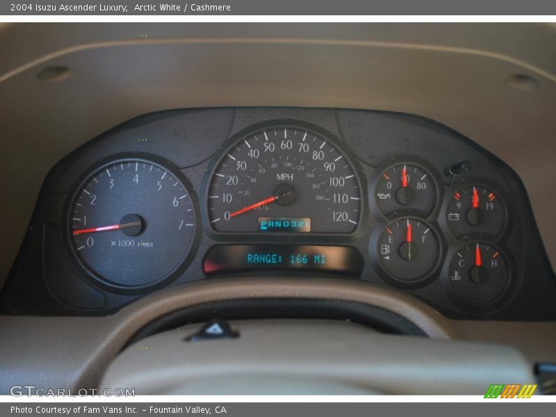 2004 Ascender Luxury Luxury Gauges