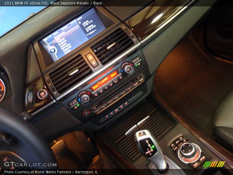 Black Sapphire Metallic / Black 2011 BMW X5 xDrive 50i