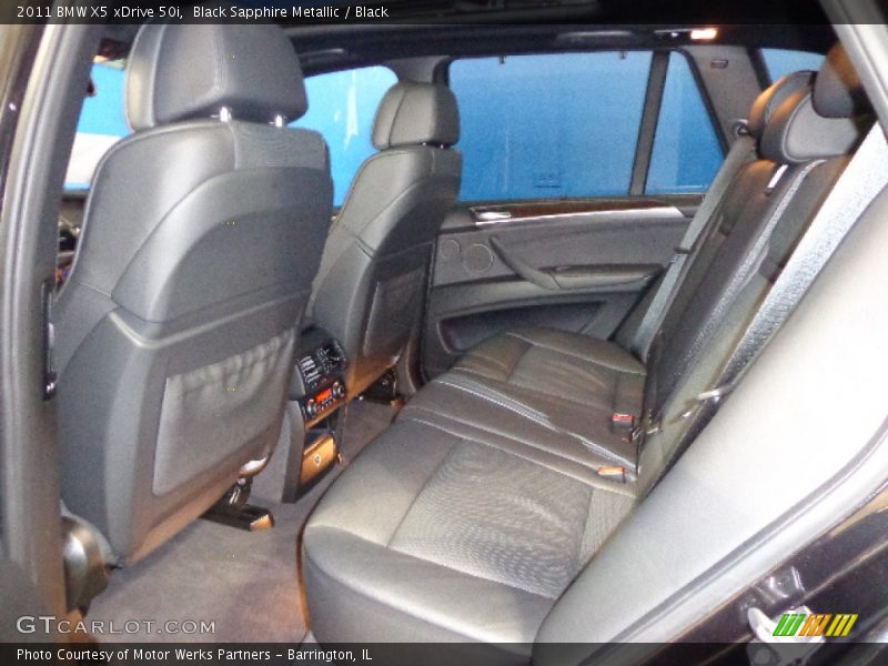 Black Sapphire Metallic / Black 2011 BMW X5 xDrive 50i
