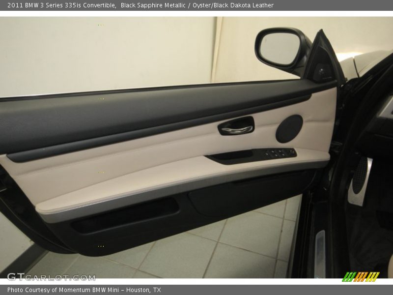 Black Sapphire Metallic / Oyster/Black Dakota Leather 2011 BMW 3 Series 335is Convertible