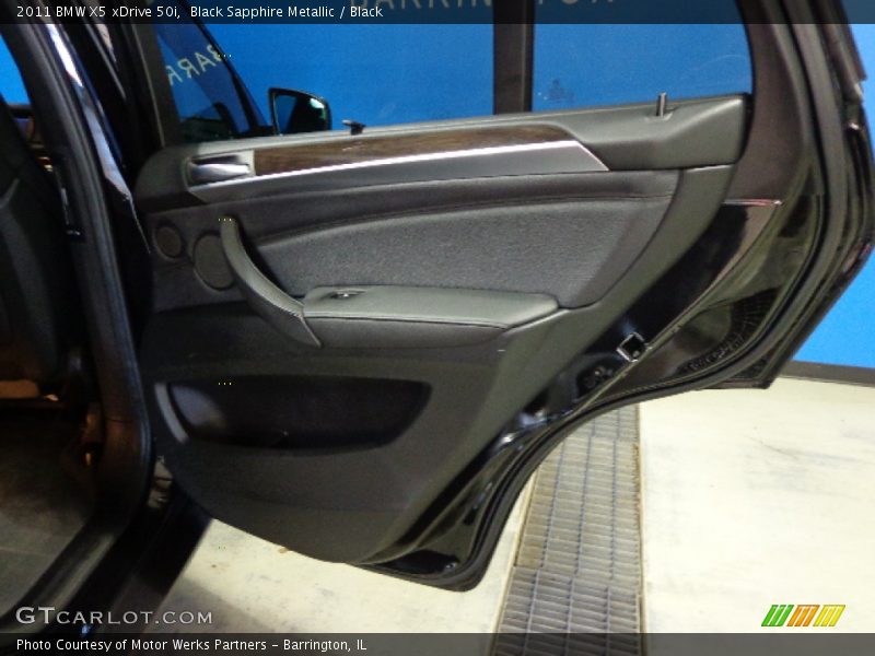 Black Sapphire Metallic / Black 2011 BMW X5 xDrive 50i