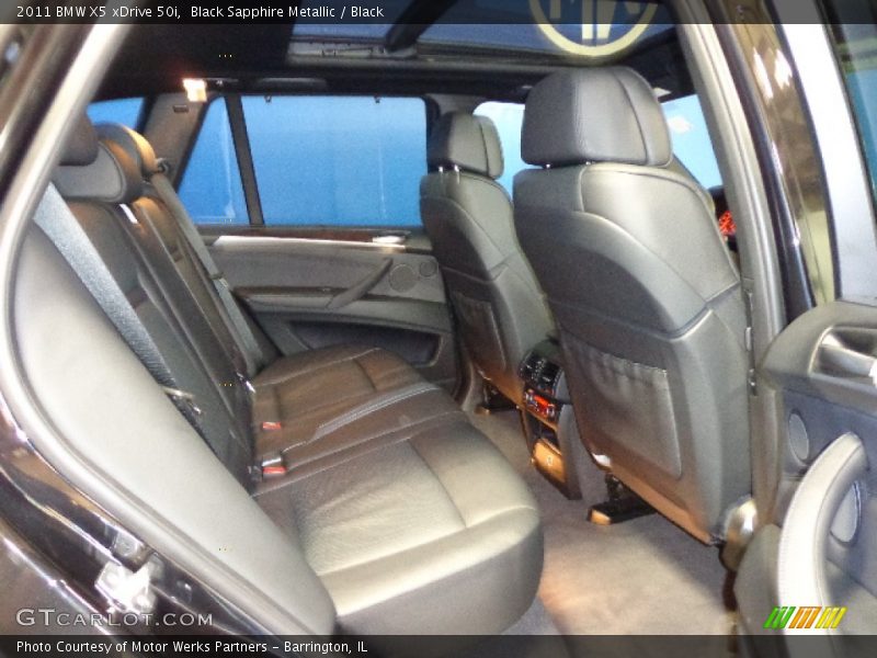 Black Sapphire Metallic / Black 2011 BMW X5 xDrive 50i