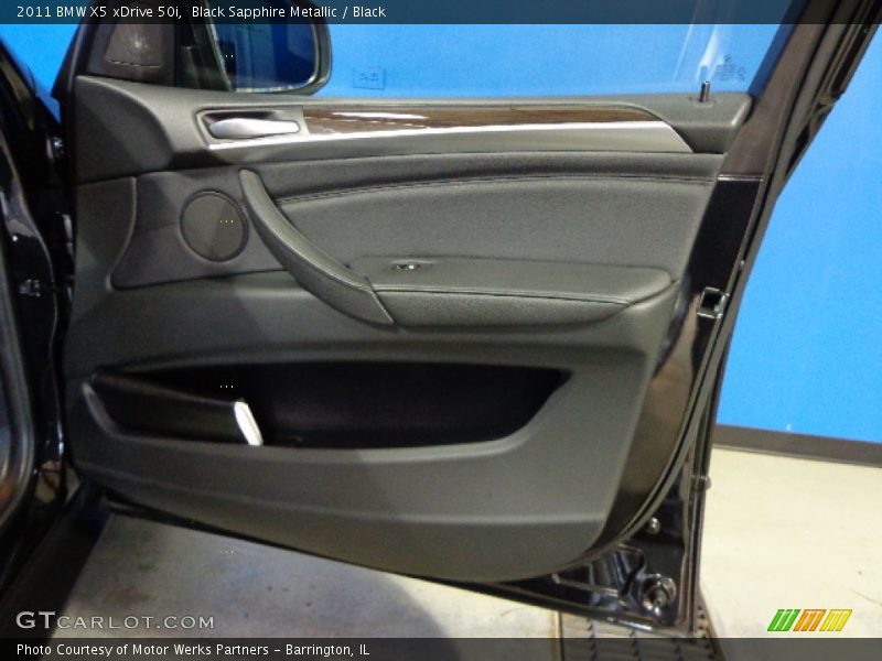 Black Sapphire Metallic / Black 2011 BMW X5 xDrive 50i