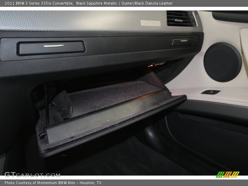 Black Sapphire Metallic / Oyster/Black Dakota Leather 2011 BMW 3 Series 335is Convertible