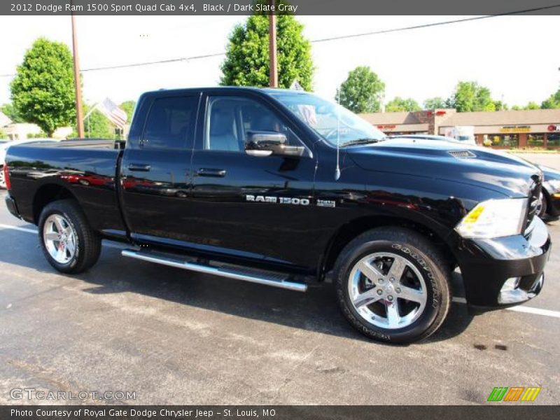 Front 3/4 View of 2012 Ram 1500 Sport Quad Cab 4x4