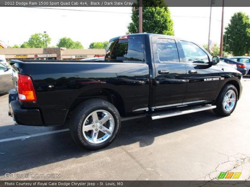 Black / Dark Slate Gray 2012 Dodge Ram 1500 Sport Quad Cab 4x4