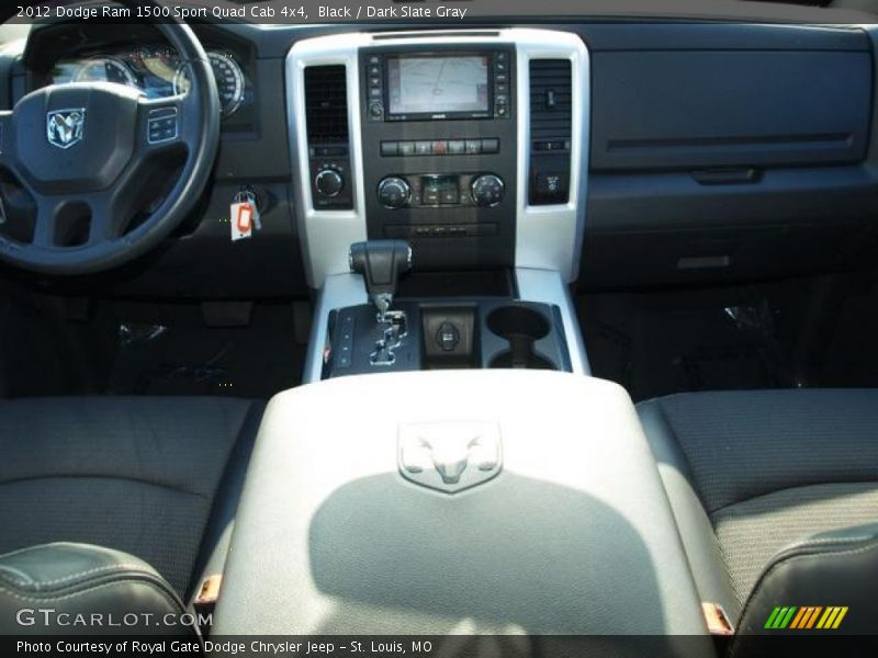 Black / Dark Slate Gray 2012 Dodge Ram 1500 Sport Quad Cab 4x4