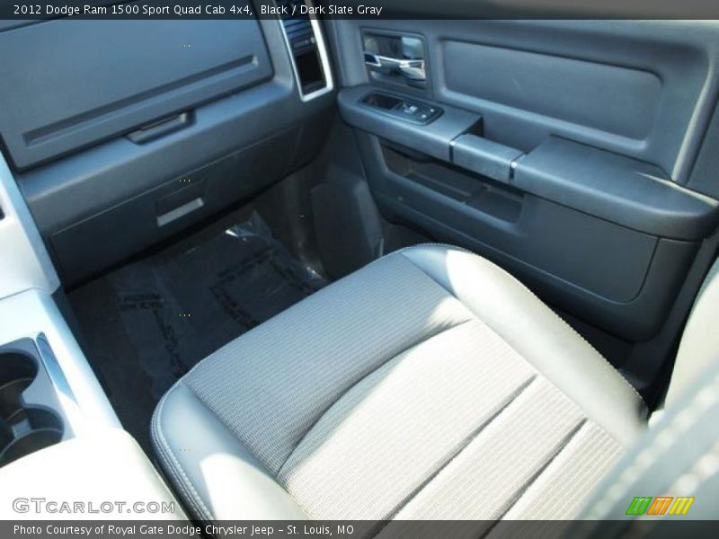 Black / Dark Slate Gray 2012 Dodge Ram 1500 Sport Quad Cab 4x4