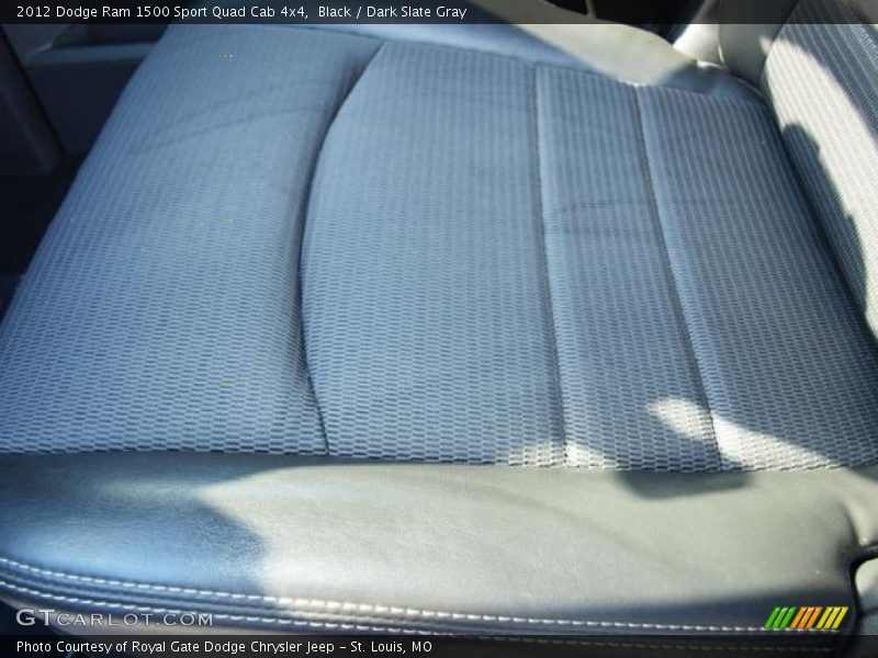 Black / Dark Slate Gray 2012 Dodge Ram 1500 Sport Quad Cab 4x4