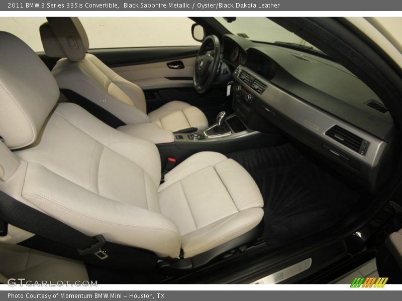 Black Sapphire Metallic / Oyster/Black Dakota Leather 2011 BMW 3 Series 335is Convertible