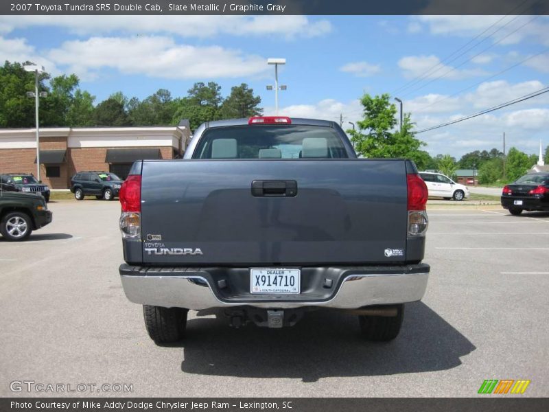 Slate Metallic / Graphite Gray 2007 Toyota Tundra SR5 Double Cab